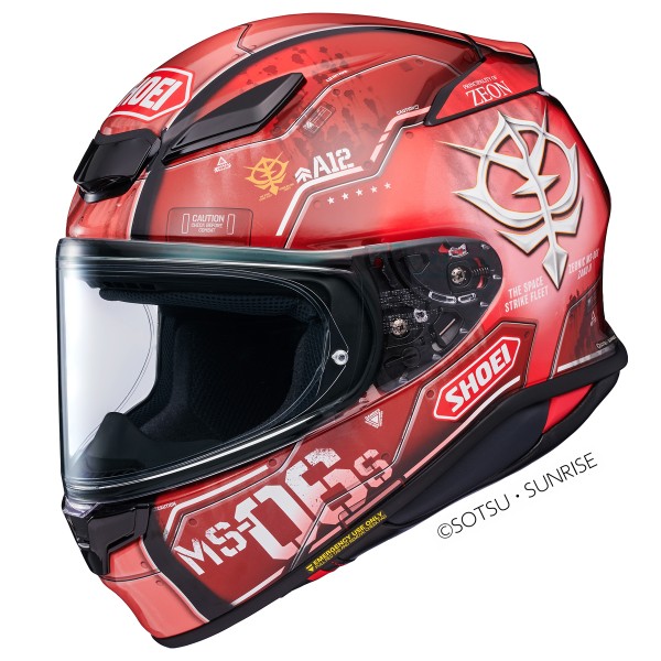 Shoei Shoei NXR2 MS-06S Char's Zaku II TC-1 Helmet